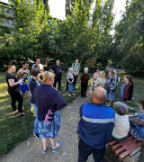 Встреча представителей УК «АТСЖ» с жителями дома №21 и 19а по ул. Антонова.