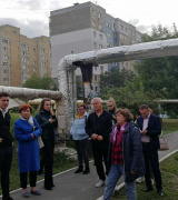 7 сентября во дворе дома №11 по ул. Батавина состоялась встреча главы Администрации  Ленинского района Чубукова Дмитрия Владимировича