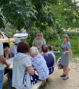 Встреча представителей УК «АТСЖ» с жителями дома №29 по ул. Антонова.